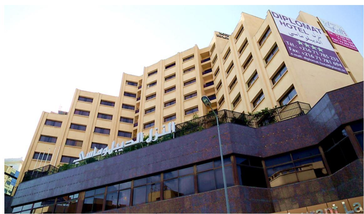 Diplomat Hotel Tunis Ngoại thất bức ảnh